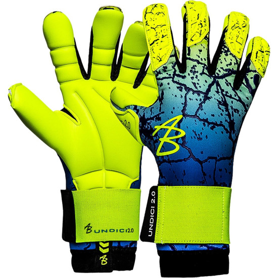 Sarung Tangan Kiper AB1 Undici 2.0 SBR Galattico SmartFIT Blue Fluo Yellow AB005 Sarung Tangan Kiper AB1 Undici 2.0 SBR Galattico SmartFIT Blue Fluo Yellow AB005