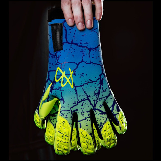 Sarung Tangan Kiper AB1 Undici 2.0 SBR Galattico SmartFIT Blue Fluo Yellow AB005 Sarung Tangan Kiper AB1 Undici 2.0 SBR Galattico SmartFIT Blue Fluo Yellow AB005