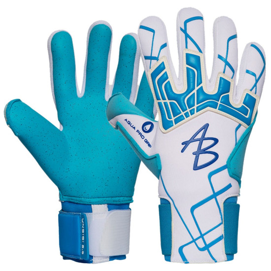 Sarung Tangan Kiper AB1 Undici 2.0 Aqua Fuzo White Blue AB0060 Sarung Tangan Kiper AB1 Undici 2.0 Aqua Fuzo White Blue AB0060