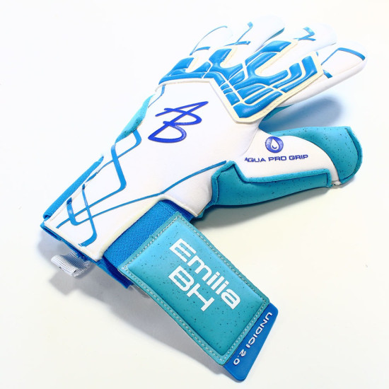 Sarung Tangan Kiper AB1 Undici 2.0 Aqua Fuzo White Blue AB0060 Sarung Tangan Kiper AB1 Undici 2.0 Aqua Fuzo White Blue AB0060