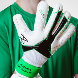 Sarung Tangan Kiper AB1 Uno 2.0 Icon Pro Negative White Green AB121