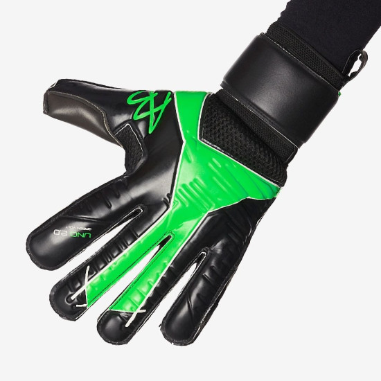 Sarung Tangan Kiper AB1 Uno 2.0.1 Green Volt Black Neon AB1GBN