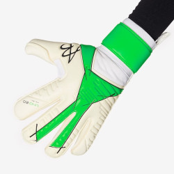 Sarung Tangan Kiper AB1 Uno 2.0.1 Pro Roll White Neon AB1RWN00