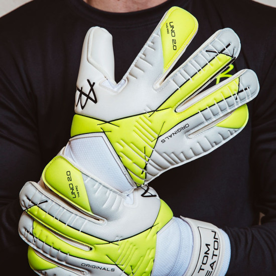 Sarung Tangan Kiper AB1 Uno 2.0 Originals THG Pro White Yellow AB1THGP Sarung Tangan Kiper AB1 Uno 2.0 Originals THG Pro White Yellow AB1THGP