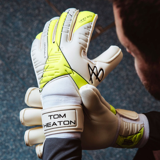 Sarung Tangan Kiper AB1 Uno 2.0 Originals THG Pro White Yellow AB1THGP Sarung Tangan Kiper AB1 Uno 2.0 Originals THG Pro White Yellow AB1THGP