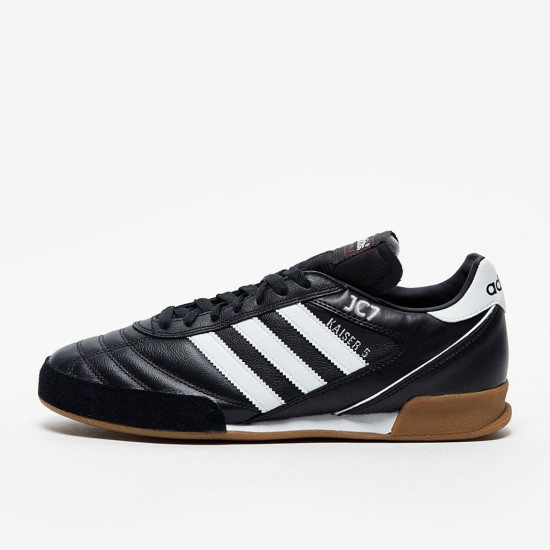 Sepatu Futsal Adidas Kaiser 5 Goal Black White 677358