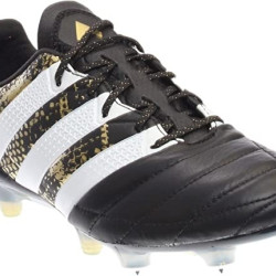 Sepatu Bola Adidas Ace 16.1 SG Leather Core Black AQ6372