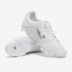 Sepatu Bola Concave Aura+ FG White Silver AUPLFGWHESIR183