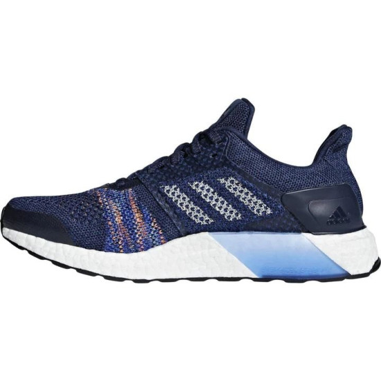 Sepatu Lari Adidas Ultra Boost ST Noble Indigo White Collegiate CQ2146-6