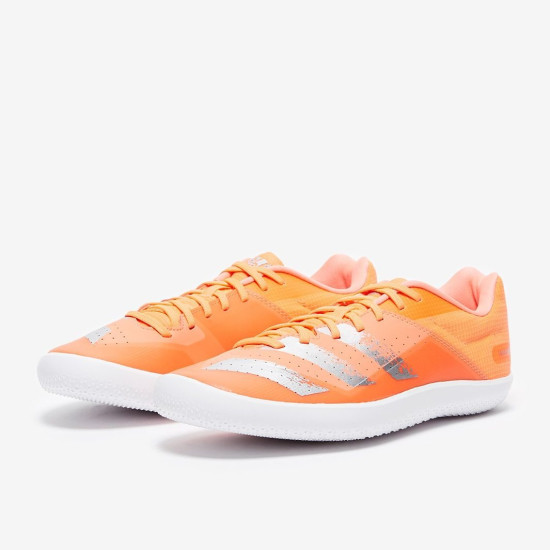 Sepatu Lari Adidas Throwstar Signal Coral Silver Met Ftwr White EE4673