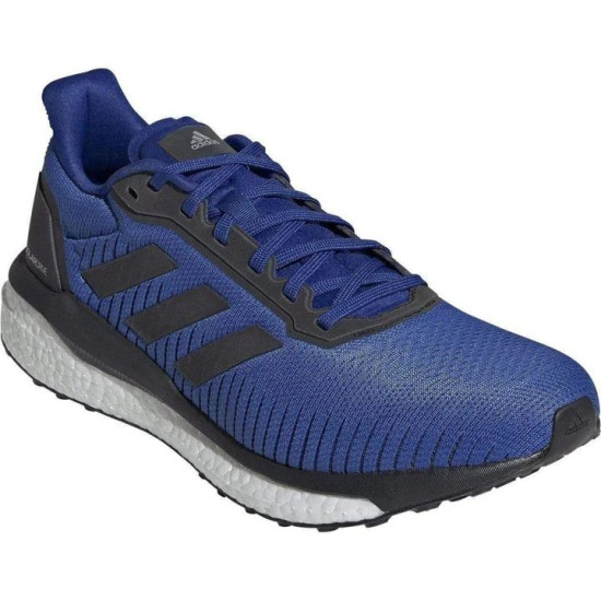 Sepatu Lari Adidas Solar Drive 19 Boost Collegiate Royal Core Black Cloud White EF0787-7