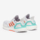 Sepatu Lari Womens Adidas Ultraboost 20 Primeblue Dash Grey True Orange Blue Spirit EG0770