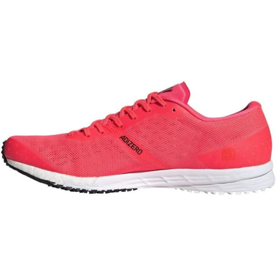 Sepatu Lari Adidas Adizero Takumi Sen Boost 6 Signal Pink Core Black Cooper Met EG4665-10.5