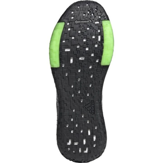 Sepatu Lari Adidas Pulse Boost HD Collegiate Navy Night Met Signal Green EG9967-8