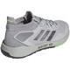 Sepatu Lari Adidas Pulse Boost HD Grey Two Core Black Signal Green EG9968-7.5