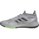 Sepatu Lari Adidas Pulse Boost HD Grey Two Core Black Signal Green EG9968-7.5