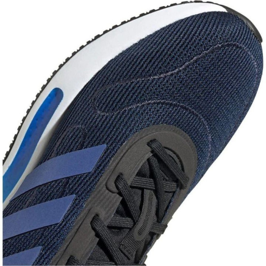 Sepatu Lari Adidas Galaxar Collegiate Navy Royal Blue Signal Orange FV4725-8.5