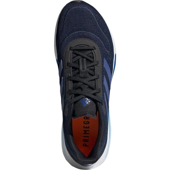 Sepatu Lari Adidas Galaxar Collegiate Navy Royal Blue Signal Orange FV4725-8.5