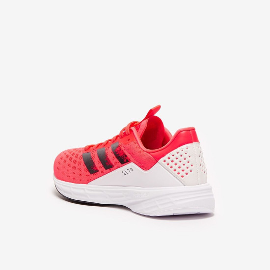 Sepatu Lari Womens Adidas SL20 Signal Pink Core Black Ftwr White FV7342