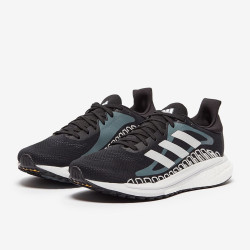 Sepatu Lari Womens Adidas Solar Glide ST 3 Core Black Core Black Core Black FW1012