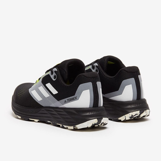 Sepatu Lari Adidas Terrex Two Flow Core Black Crystal White Solar Yellow FW2582 Sepatu Lari Adidas Terrex Two Flow Core Black Crystal White Solar Yellow FW2582