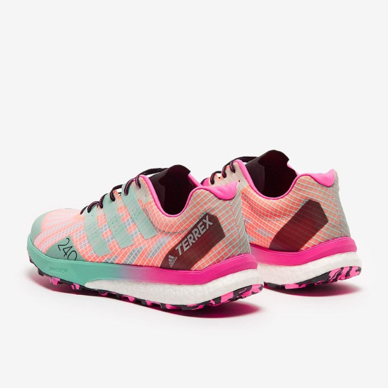 Sepatu Lari Adidas Terrex Speed Ultra Cloud White Clear Mint Screaming Pink FW2806