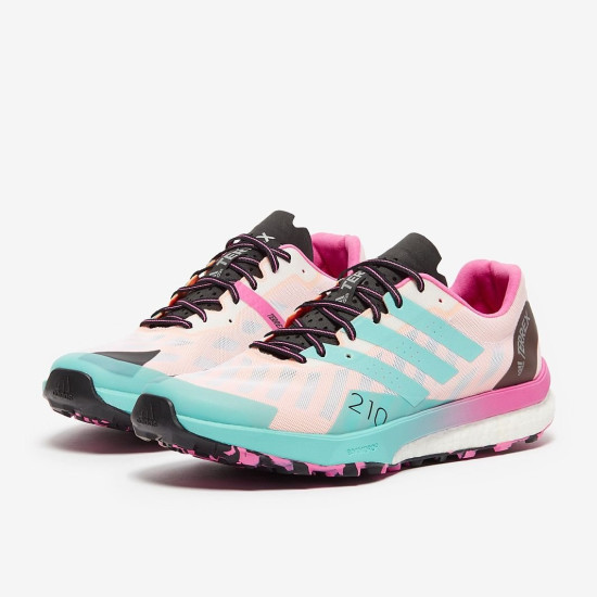 Sepatu Lari Womens Adidas Terrex Speed Ultra Cloud White Acid Mint Screaming Pink FW2833 Sepatu Lari Womens Adidas Terrex Speed Ultra Cloud White Acid Mint Screaming Pink FW2833