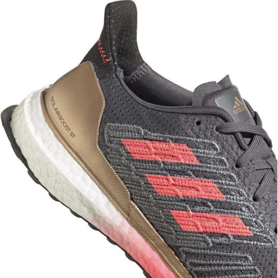 Sepatu Lari Adidas Solar Boost ST 19 Grey Five Signal Pink Copper Met FW7811-7.5 Sepatu Lari Adidas Solar Boost ST 19 Grey Five Signal Pink Copper Met FW7811-7.5