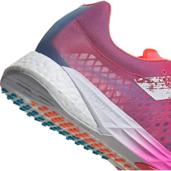 Sepatu Lari Adidas Adizero Pro Signal Pink Cloud White Shock Pink Coral FW9253-7