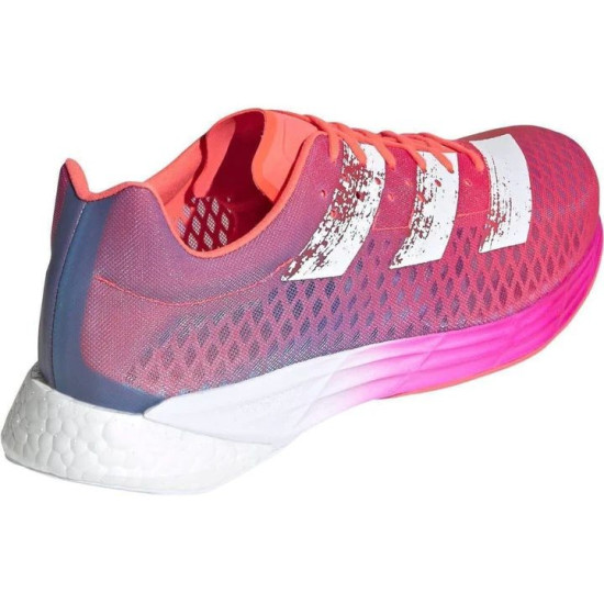 Sepatu Lari Adidas Adizero Pro Signal Pink Cloud White Shock Pink Coral FW9253-7