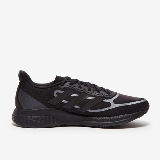 Sepatu Lari Adidas Supernova+- Core Black Core Black Iron Met FX6649 Sepatu Lari Adidas Supernova+- Core Black Core Black Iron Met FX6649