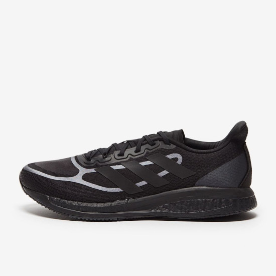 Sepatu Lari Adidas Supernova+- Core Black Core Black Iron Met FX6649 Sepatu Lari Adidas Supernova+- Core Black Core Black Iron Met FX6649
