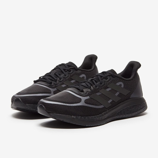 Sepatu Lari Adidas Supernova+- Core Black Core Black Iron Met FX6649 Sepatu Lari Adidas Supernova+- Core Black Core Black Iron Met FX6649