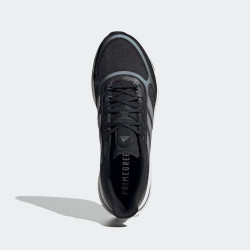 Sepatu Lari Adidas Supernova+ Core Black Silver Metallic Blue Oxide FX6658