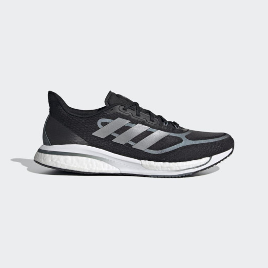 Sepatu Lari Adidas Supernova+ Core Black Silver Metallic Blue Oxide FX6658 Sepatu Lari Adidas Supernova+ Core Black Silver Metallic Blue Oxide FX6658