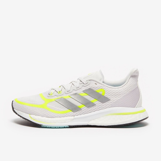 Sepatu Lari Womens Adidas Supernova + Dash Grey Solar Yellow Ftwr White FX6699