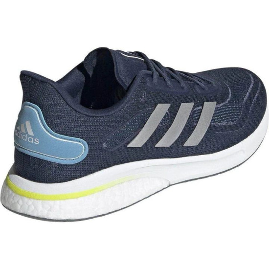 Sepatu Lari Adidas Supernova Crew Navy Silver Metallic Hazy Blue FX6817-9.5 Sepatu Lari Adidas Supernova Crew Navy Silver Metallic Hazy Blue FX6817-9.5