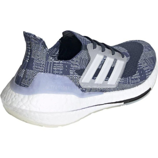 Sepatu Lari Adidas Ultra Boost 21 PrimeBlue Crew Blue Cloud White Crew Navy FX7729-6 Sepatu Lari Adidas Ultra Boost 21 PrimeBlue Crew Blue Cloud White Crew Navy FX7729-6