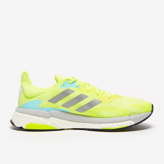 Sepatu Lari Womens Adidas Solar Boost 3 Hi Res Yellow FY0303
