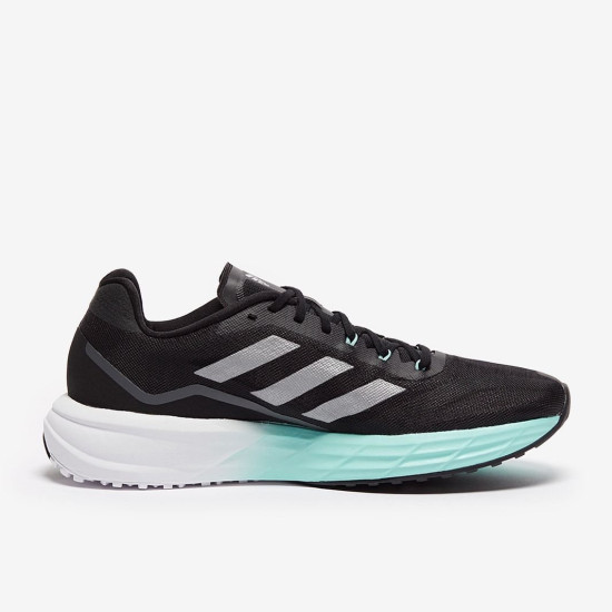 Sepatu Lari Womens Adidas SL20 2 Core Black Silver Met Clear Aqua FY0353