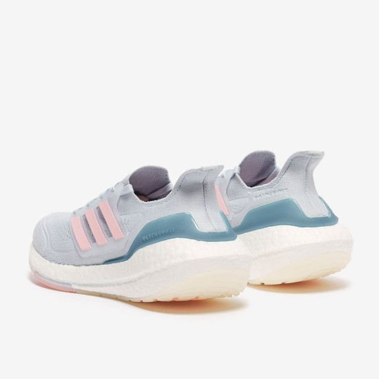 Sepatu Lari Womens Adidas Ultraboost 21 Halo Blue Fresh Candy Hazy Blue FY0395