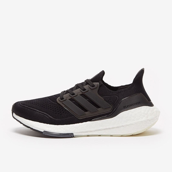 Sepatu Lari Womens Adidas Ultraboost 21 Core Black Core Black Grey Four FY0402