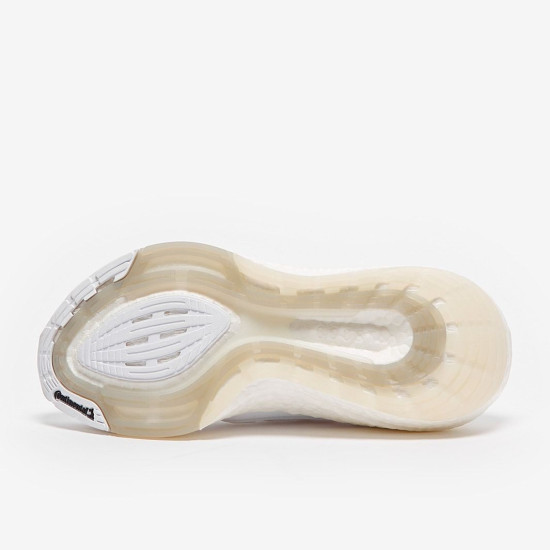 Sepatu Lari Womens Adidas Ultraboost 21 Cloud White Cloud White Grey Three FY0403