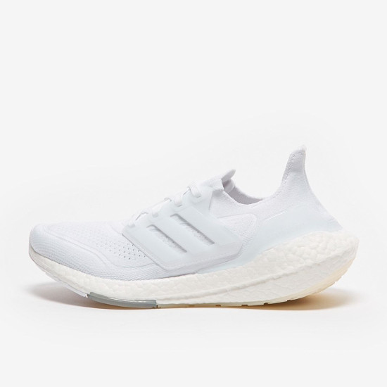 Sepatu Lari Womens Adidas Ultraboost 21 Cloud White Cloud White Grey Three FY0403