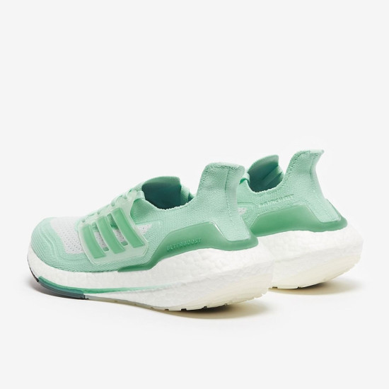 Sepatu Lari Womens Adidas Ultraboost 21 Clear Mint Acid Mint Crystal White FY0409