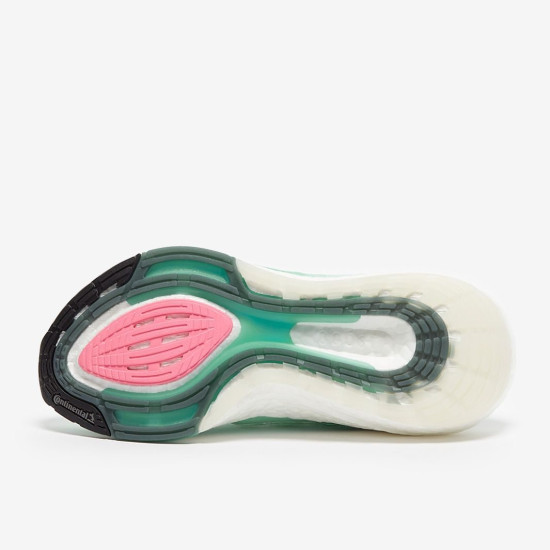 Sepatu Lari Womens Adidas Ultraboost 21 Clear Mint Acid Mint Crystal White FY0409