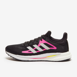 Sepatu Lari Womens Adidas Solar Glide 3 Core Black Ftwr White Screaming Pink FY1115