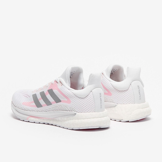 Sepatu Lari Womens Adidas Solar Glide 3 Ftwr White Silver Met Fresh Candy FY1116