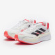 Sepatu Lari Womens Adidas Adizero Boston 10 Ftwr White Core Black Solar Red FY4080