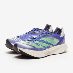 Sepatu Lari Adidas Adizero Adios Pro 2 Sonic Ink Screaming Green Ftwr White FY4082